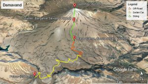 Damavand 2 300x170 - Zard Kuh Mountains & Mount Damavand Trek