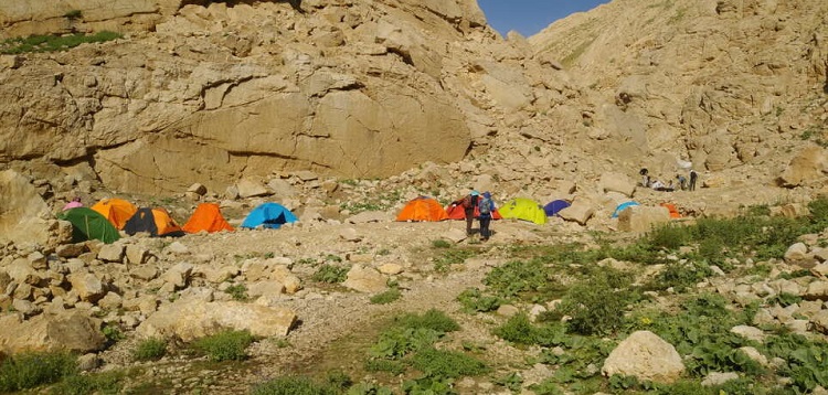 mountaineers camping in Kolkhadang valley - All You Need to Know about Zard Kuh Mountains