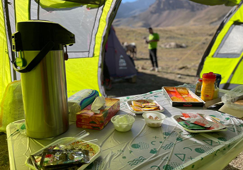 Iran On Adventure Mountain Camp 10 - Zard Kuh Mountains & Mount Damavand Trek