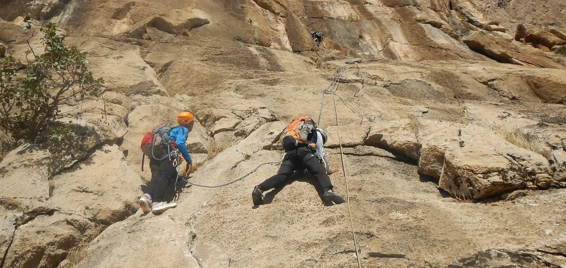 Bisotun Big Wall Climbing Tour- Overnight on the Wall