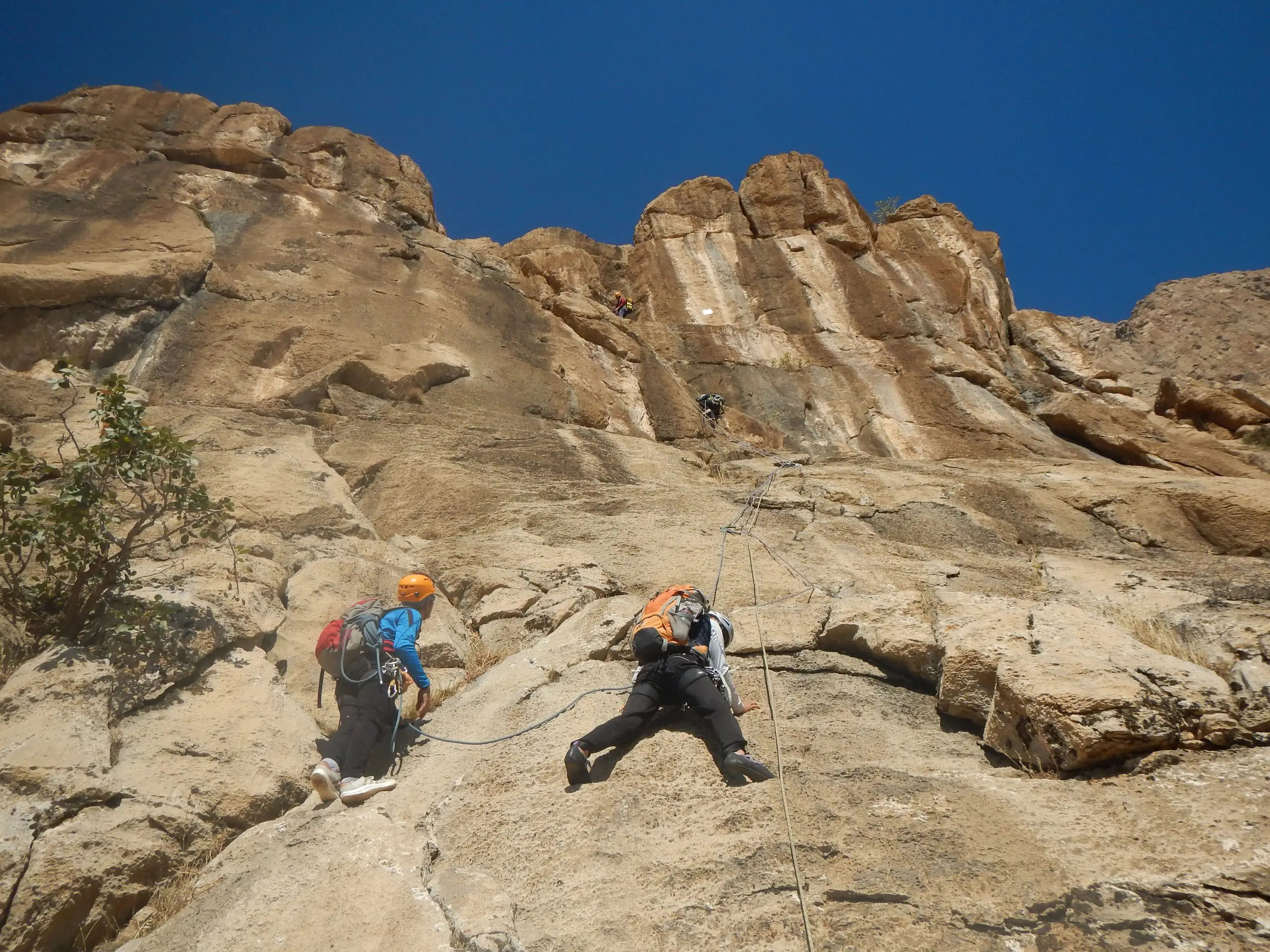 Bisotun Big Wall Climbing Tour- Overnight on the Wall