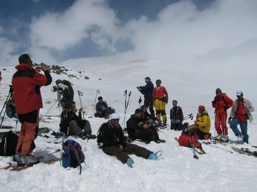 Mount Damavand Ski 2 - Mount Damavand Ski Touring
