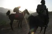 Horseback Riding around Sweet Noor Abad