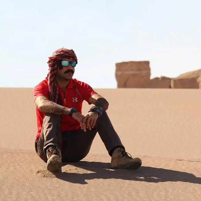 Iranonadventure guide, desert tours