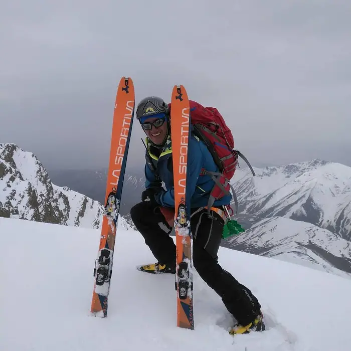 Siyamak-Shams-Adini, ski, Iranonadventure team member, Ski tours