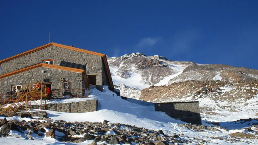 Bargah e Sevvom Shelter Damavand 1024x576 - Mount Damavand Summit Guide: The South Face