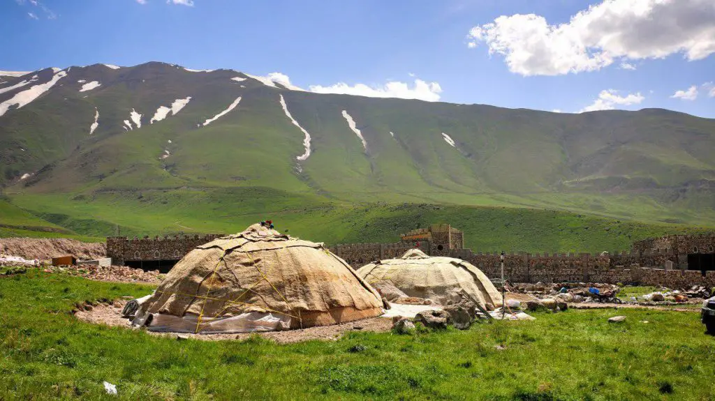 nomads tent Sabalan 1024x575 - All You Need to Know about Mount Sabalan