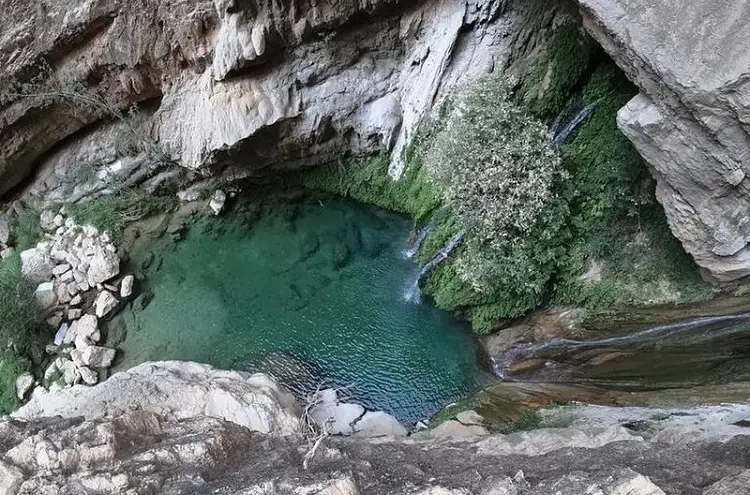 Reghez canyon waterfal - Raghez Canyon