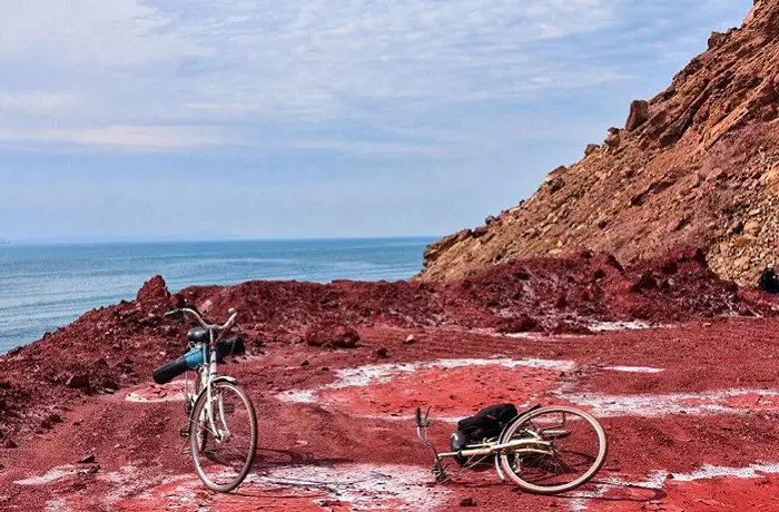 Cycling in Hormuz - Hormuz Island | A Complete Guide To Iran's Rainbow South of Iran