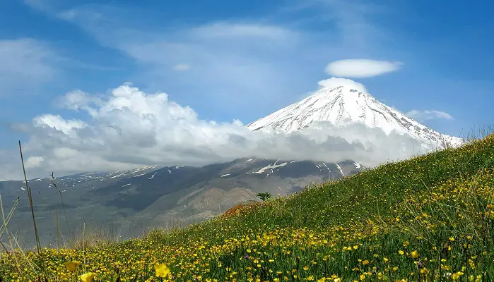 Mount Damavand - Top 10 Iran Mountains